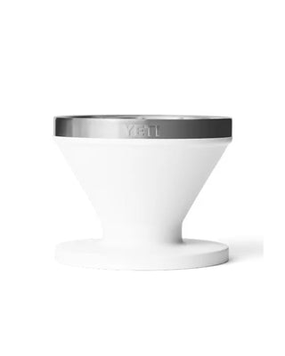 YETI Rambler Pour Over White