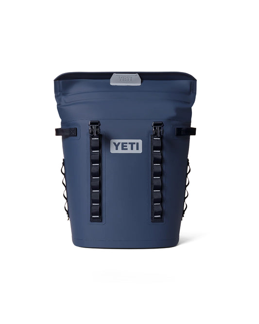 Yeti Hopper Backpack Cooler M20 Classic Navy open 2