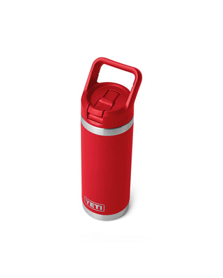 Yeti Rambler 18 Oz Straw Bottle Rescue Red [532ml]