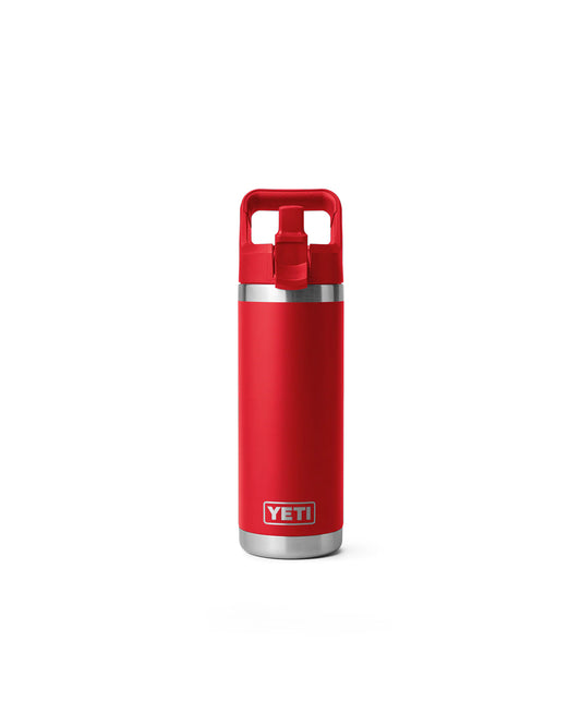 Yeti Rambler 18 Oz Straw Bottle Rescue Red [532ml]