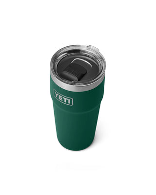 Yeti Rambler 20 Oz Stackable Cup Black Forest Green [591ml]