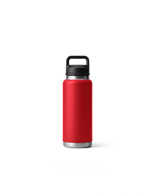 Yeti Rambler 36 Oz Bottle Chug Rescue Red [1L] by Yeti