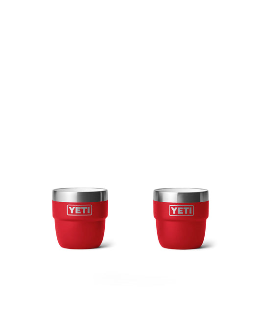 Yeti Rambler 4 oz Cup 2 Pack Rescue Red