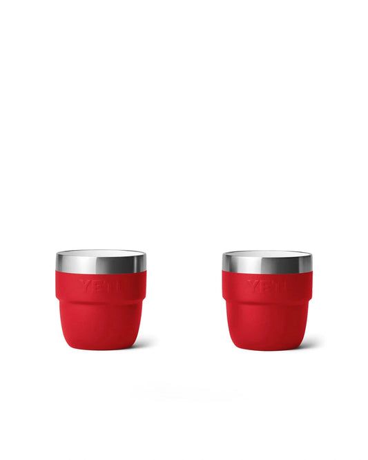 Yeti Rambler 4 oz Cup 2 Pack Rescue Red