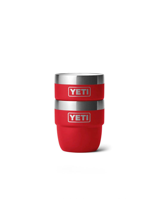 Yeti Rambler 4 oz Cup 2 Pack Rescue Red