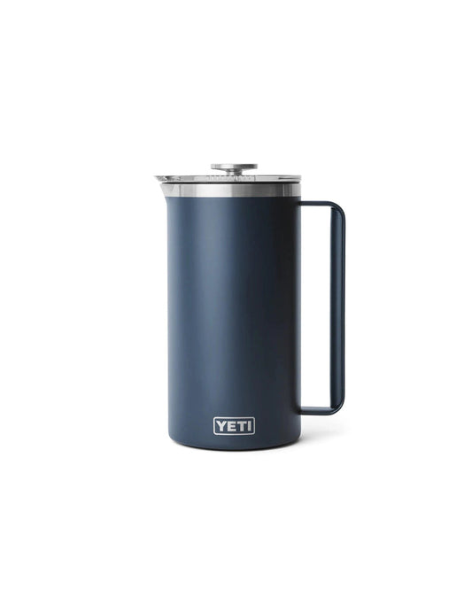 Yeti Rambler French Press 64 Oz Navy front