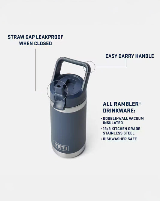 Yeti Rambler Junior 12 Oz Kids Bottle Navy [355ml]