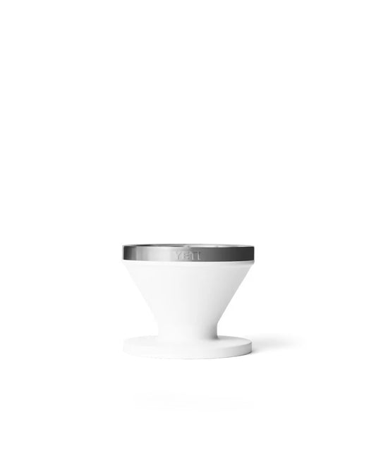 Yeti Rambler Pour Over White front