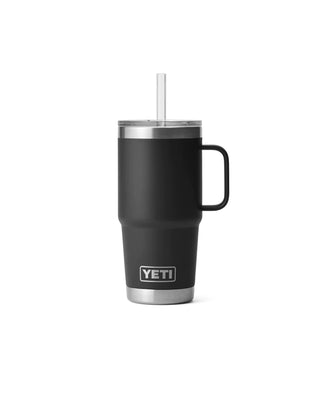 Yeti Rambler 25 Oz Straw Mug Black
