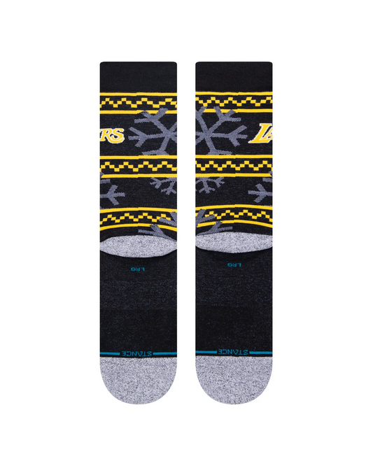 Stance Lakers Frosted 2 Black