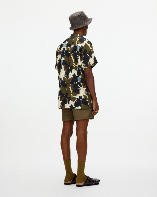 OAS Foliago Cuba Linen Shirt