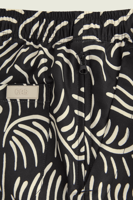 OAS Tar Lorenzo Swim Shorts Black – Quick-Dry Swim Shorts