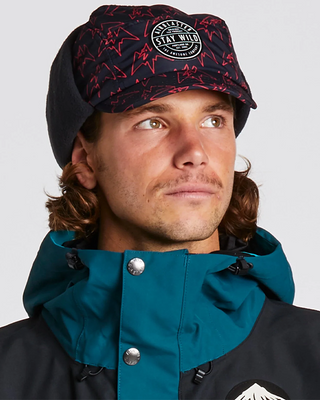 Airblaster Air Flap Cap Crimson Terry