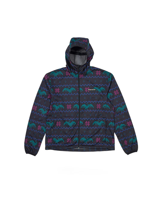 Airblaster Transit Fleece Hoody Teal Terry Xmas
