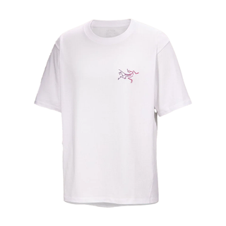 Arc'teryx Kragg Cotton Logo Shirt SS Men's White Light / Soul