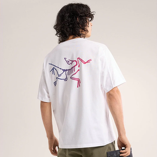 Arc'teryx Kragg Cotton Logo Shirt SS Men's White Light / Soul