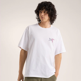 Arc'teryx Kragg Cotton Logo Shirt SS Men's White Light / Soul