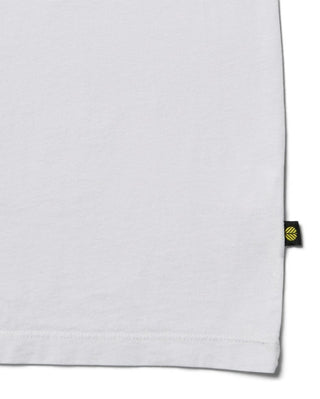 Behind The Pines Organic Tee 80's Logo Purple Haze