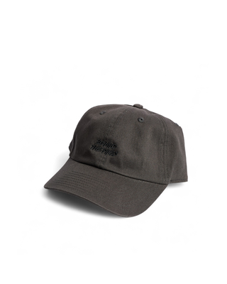 Behind The Pines 80's Dad Hat Dark Grey