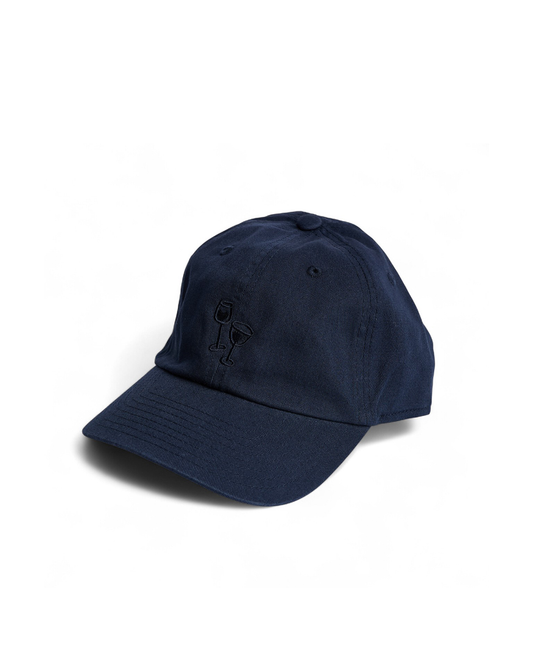 Behind The Pines x Fish Club Sommelier Dad Hat Navy