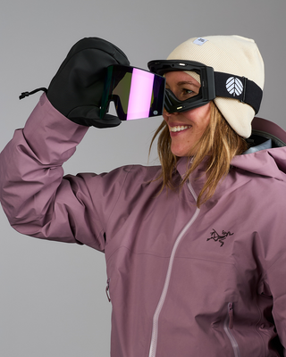 Behind The Pines Achlys Cylindrical Matte Black Lavender