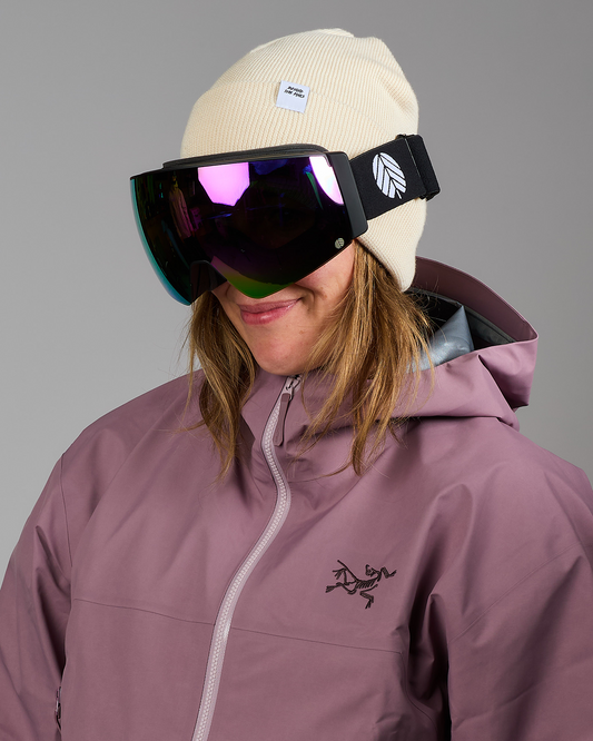 Behind The Pines Achlys Spherical Matte Black Lavender