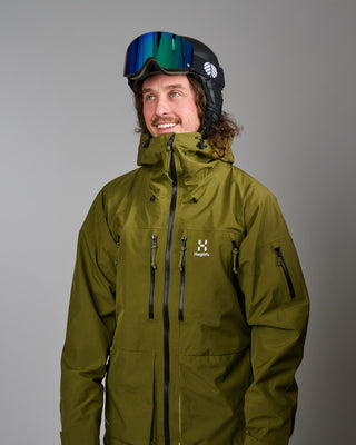 Behind The Pines Nimbus Matte Black White / Aurora Green