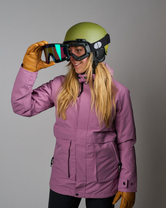 Behind The Pines Helios Matte Black White / Aurora Green