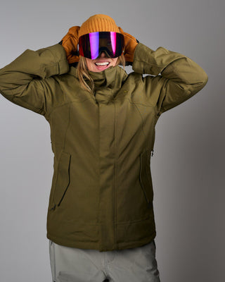 Behind The Pines Nimbus Matte Black White / Vesuvius Red