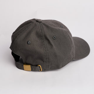 Behind The Pines 80's Dad Hat Dark Grey