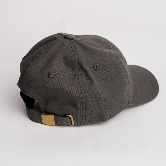 Behind The Pines 80's Dad Hat Dark Grey