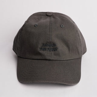 Behind The Pines 80's Dad Hat Dark Grey
