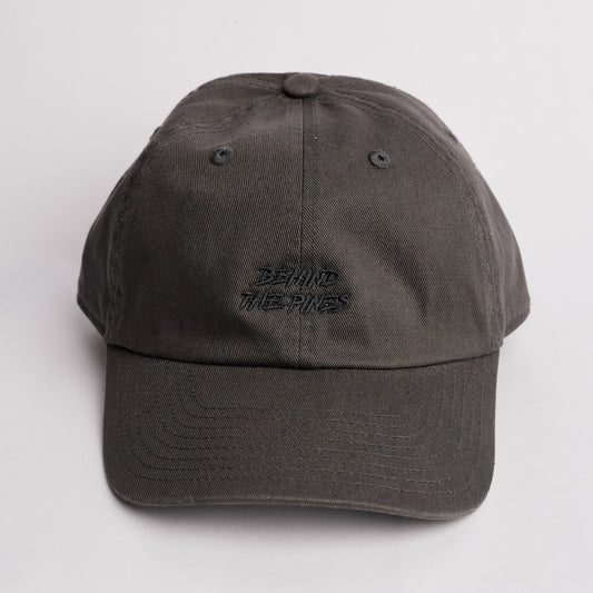 Behind The Pines 80's Dad Hat Dark Grey