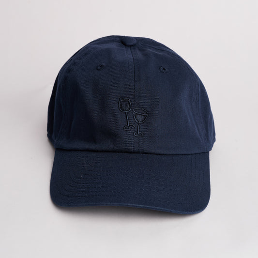 Behind The Pines x Fish Club Sommelier Dad Hat Navy