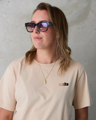 Behind The Pines x B.R.A.S.C.O Do Nothing Fish Club Tee Creme