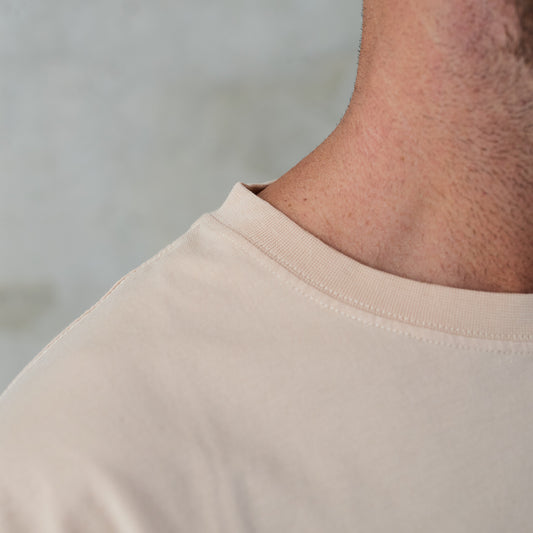 Behind The Pines x B.R.A.S.C.O Do Nothing Fish Club Tee Creme