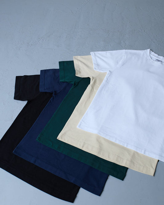 Behind The Pines Organic Heavy Tee Azul Marinho