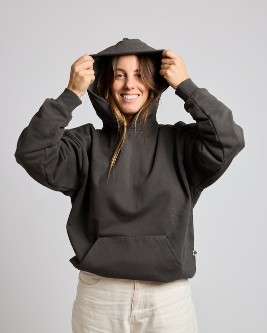 Behind The Pines Delta Hoodie Asphalt