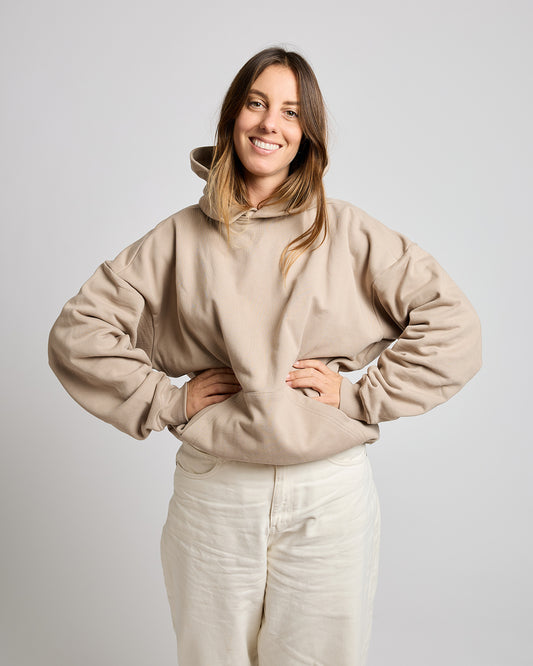 Behind The Pines Delta Hoodie Sand