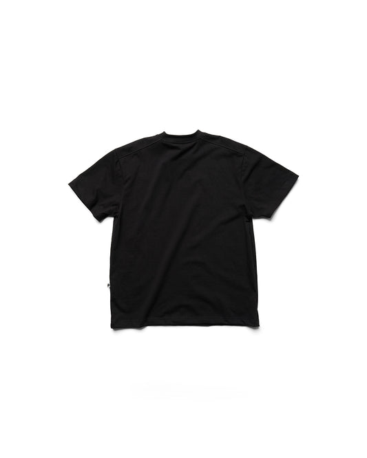 Behind The Pines Delta Tee Black Noir back