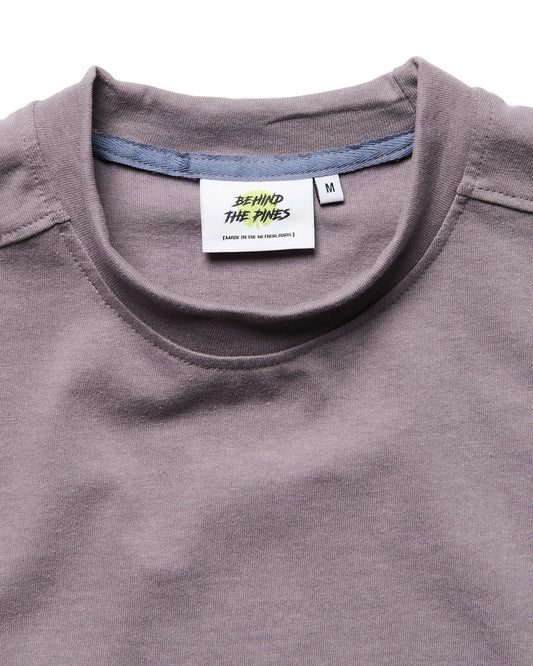 Behind The Pines Delta Tee Misty Mountains detail 2