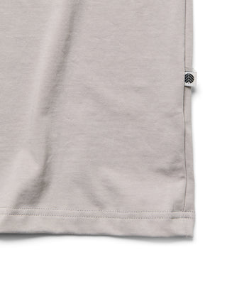 Behind The Pines Delta Tee Slate detail 1
