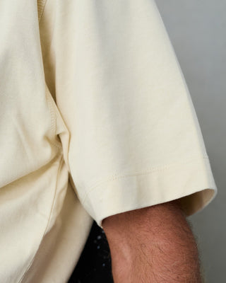 Behind The Pines Organic Heavy Tee Creme De La Creme