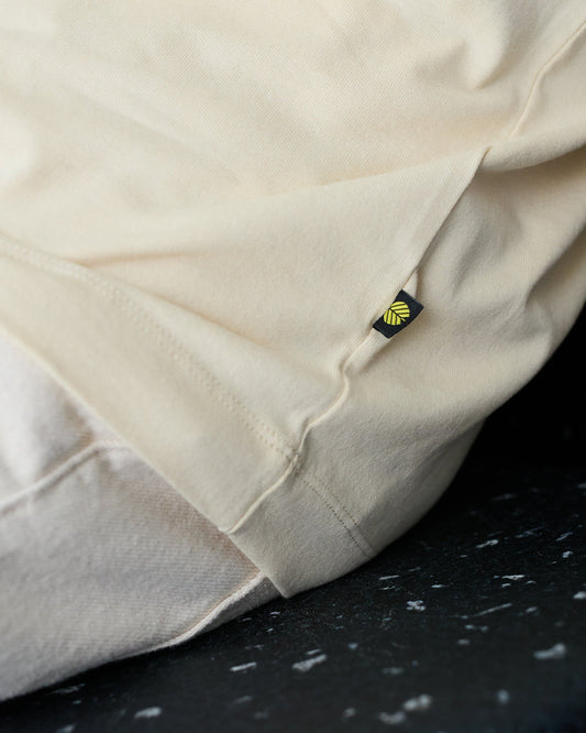 Behind The Pines Organic Heavy Tee Creme De La Creme