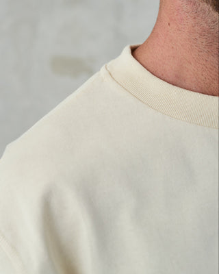 Behind The Pines Organic Heavy Tee Creme De La Creme