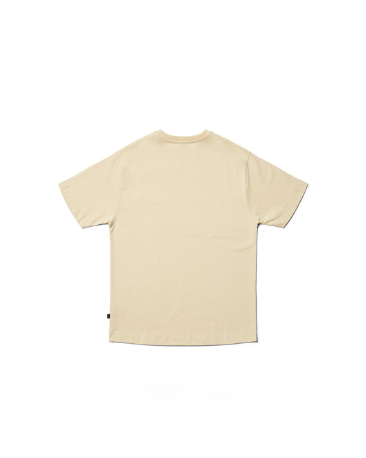 Behind The Pines Organic Heavy Tee Creme De La Creme