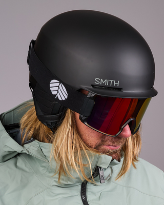 Behind The Pines Helios Matte Black White / Vesuvius Red