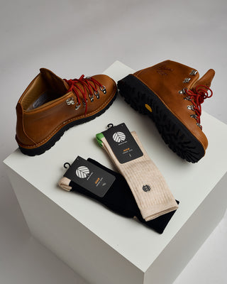 Behind The Pines Performance Merino Hikers Creme de la Creme