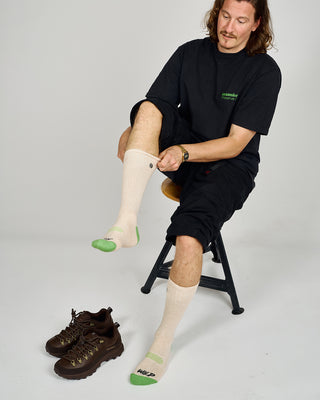 Behind The Pines Performance Merino Hikers Creme de la Creme