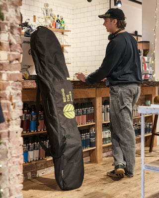 Behind The Pines Recycled Boardbag 170 cm Black / Yellow